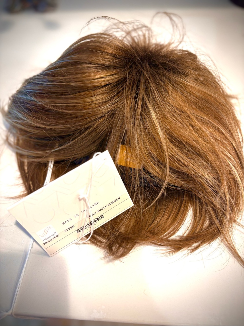 NORIKO REESE Brown with Highlights Layered NEW Synthetic Wig! Medium Length! - Picture 9 of 16